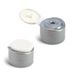 Bicolor cylindrical flip-top cap 28/410 (#855)
